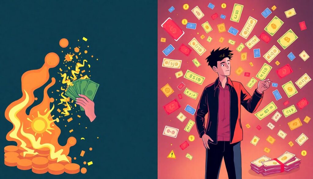 5 главных финансовых ошибок, которые мешают вашему благополучию - иллюстрация