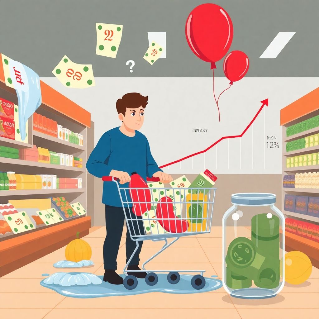 Инфляция простыми словами: как она съедает ваш доход и как защититься