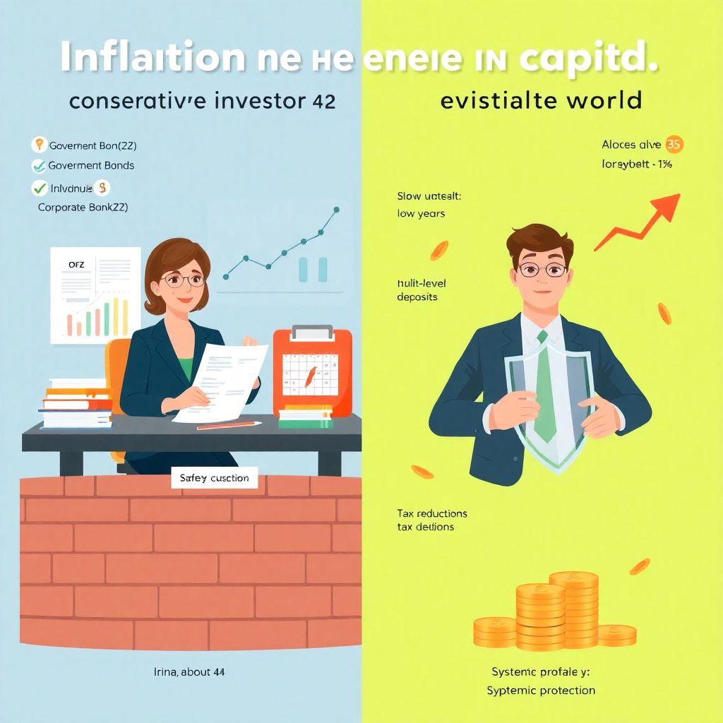 Как защитить сбережения от инфляции: стратегии для консервативных и смелых инвесторов