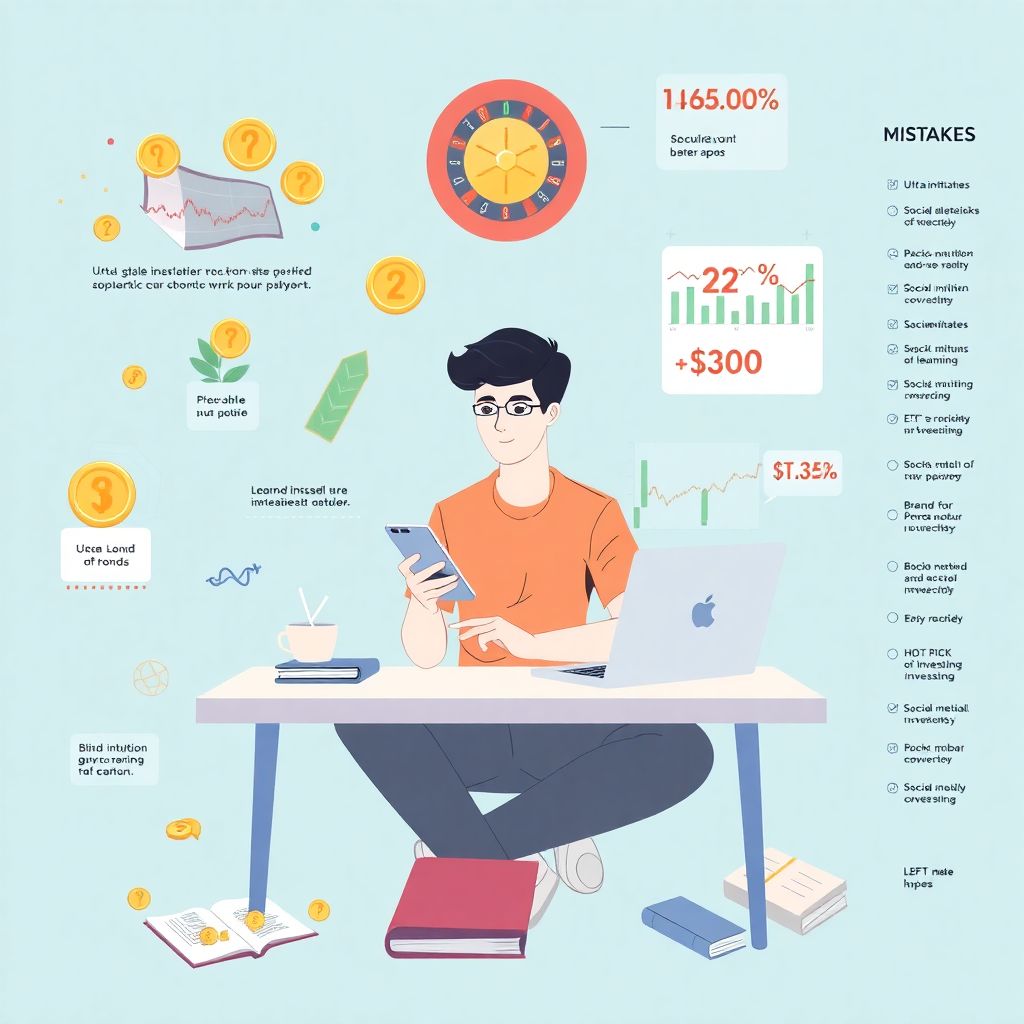 Ошибки начинающих инвесторов на фондовом рынке и как их избежать