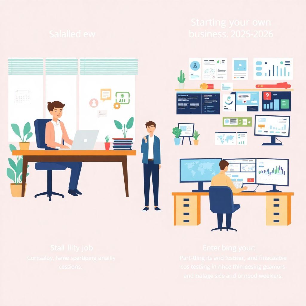 Что выгоднее в 2025 году: запуск собственного дела или работа по найму