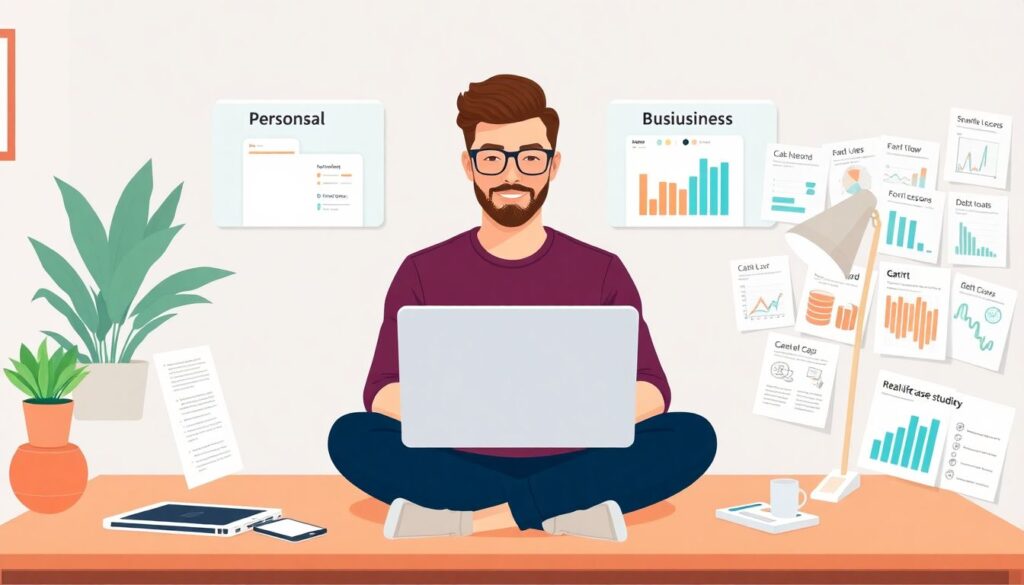 Как предпринимателю разделить личные и бизнес-финансы и не попасть в долговую яму - иллюстрация